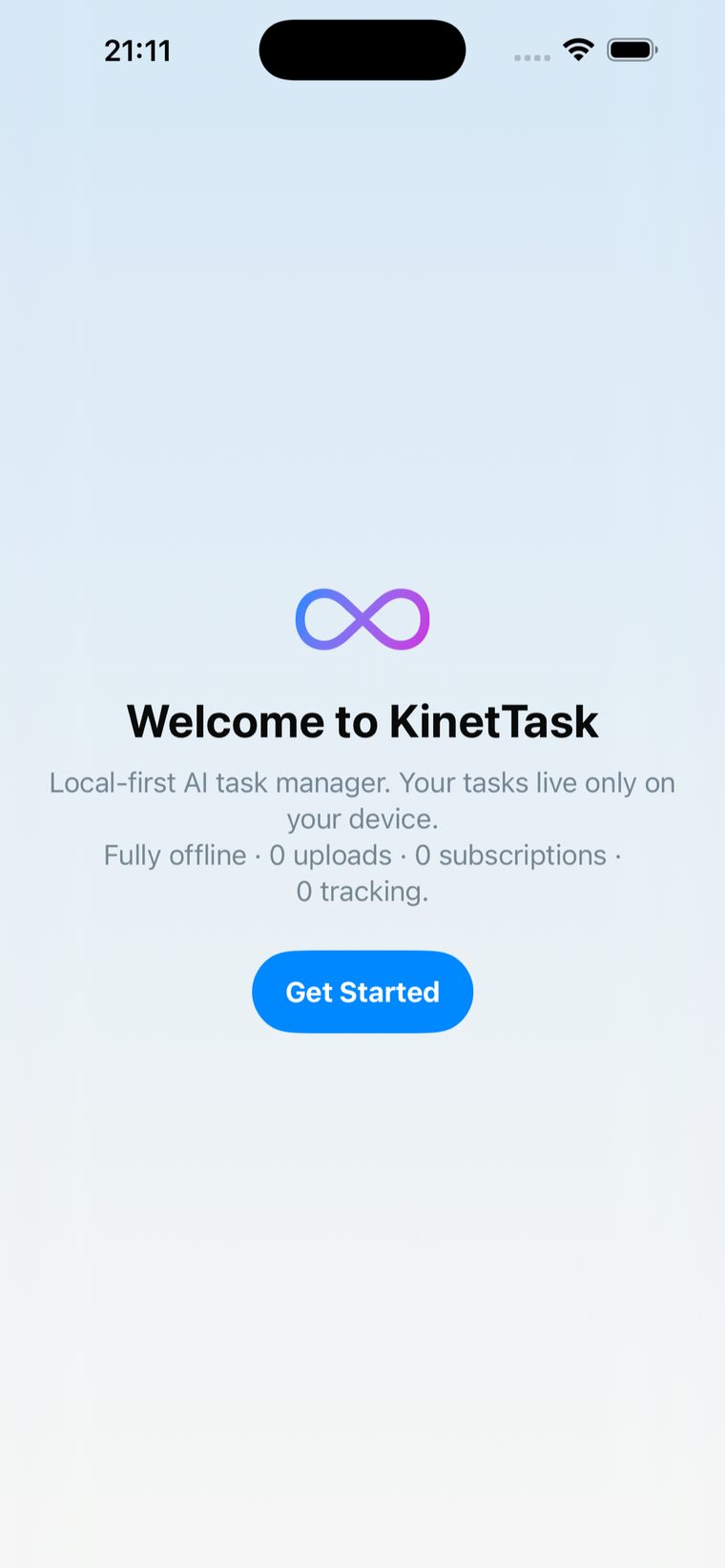 KinetTask for iPhone